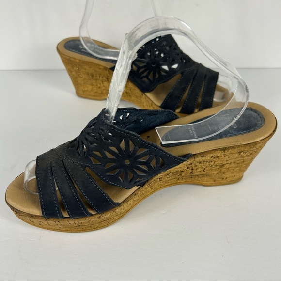 Spring step Women's Black Slip-On Sandals 40 - Picture 5 of 9